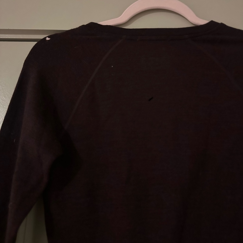 Smartwool Women's Long Sleeve Crew Neck Top - Plum - Picture 6 of 8